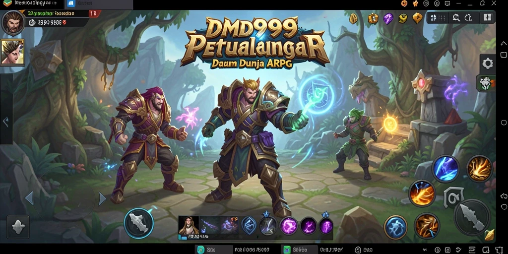 Gameplay DMD999 yang seru dan mendebarkan dalam dunia ARPG.