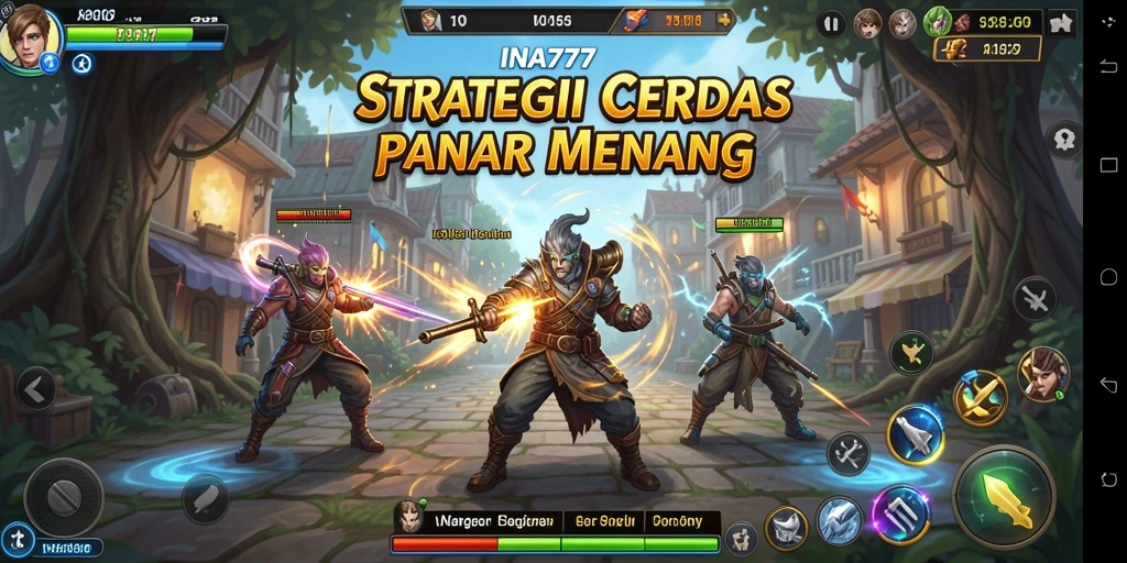Screenshot gameplay INA777 yang menunjukkan taktik strategi yang mendebarkan.