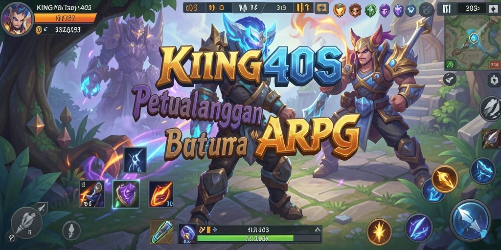 Screenshot gameplay KING403 yang mengesankan di dunia ARPG.