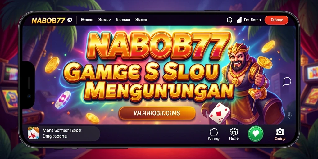 Screenshot NABOB77 menampilkan gameplay Slot yang penuh warna dan menarik.