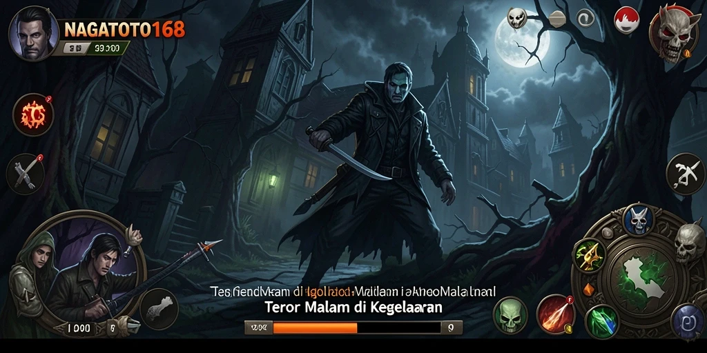 Tangkapan layar gameplay NAGATOTO168 menampilkan suasana menegangkan yang sangat mencekam.