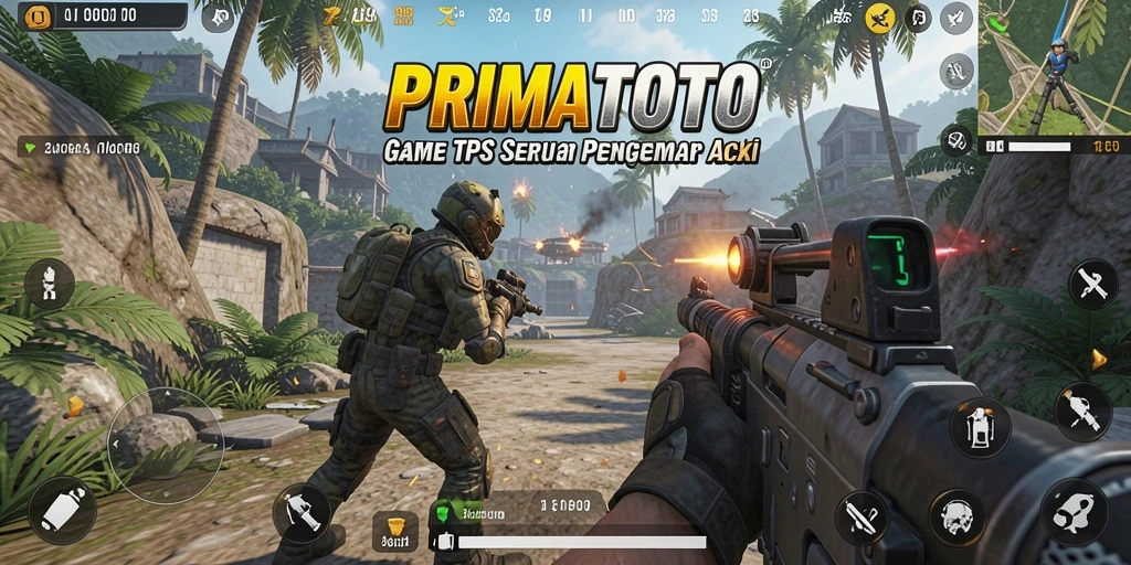 Tangkapan layar dari gameplay PRIMATOTO yang mendebarkan dan seru.