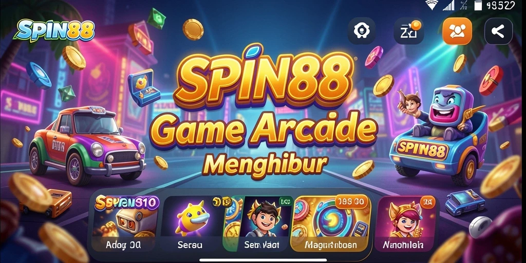 Tampilan gameplay SPIN88 yang penuh aksi dan seru.