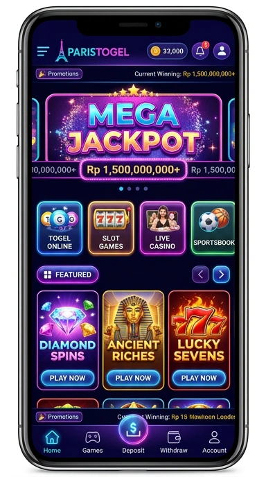 Pengguna yang puas menggunakan paristogel untuk bertaruh secara online.